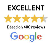 5-star rating based on 400 reviews on Google